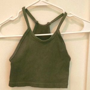 Happiness Runs Crop Tank